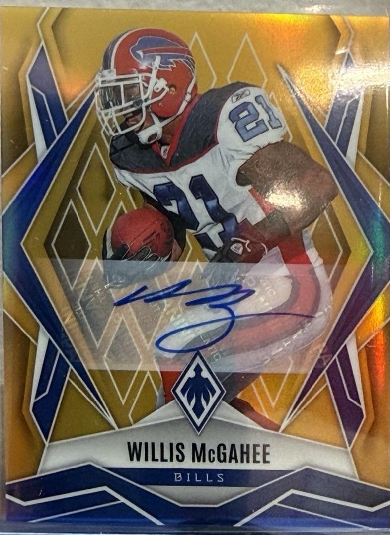 Willis McGahee [Gold Autograph] #64