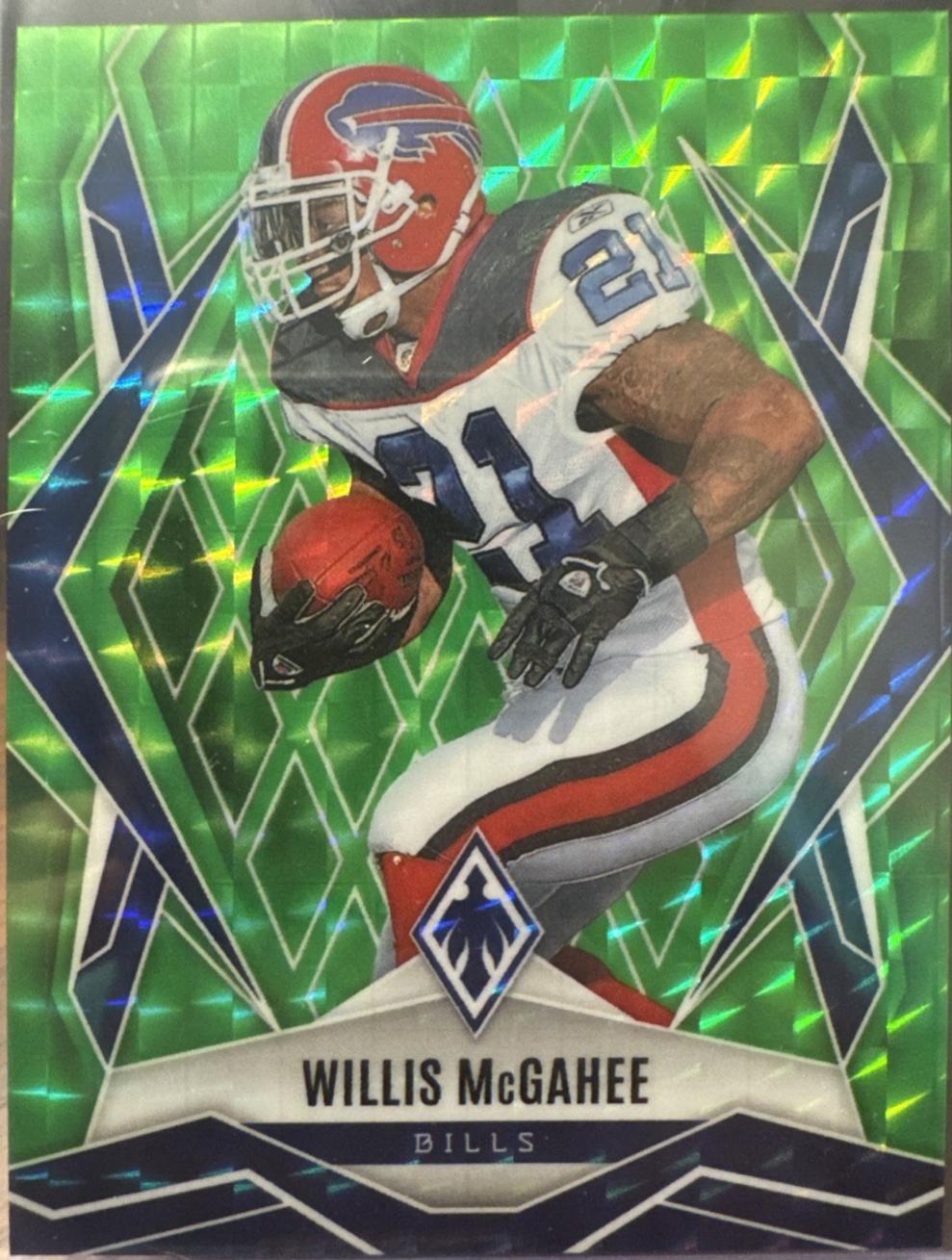 Willis McGahee [Lime Green Pyramids] #64