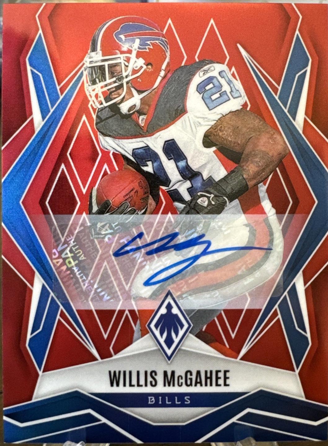 Willis McGahee [Red Autograph] #64
