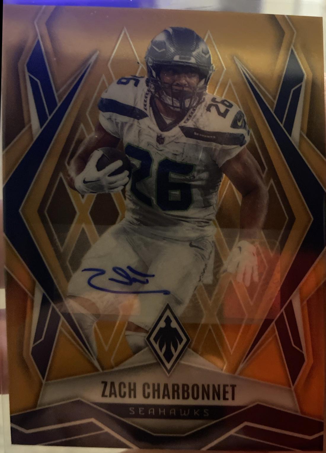 Zach Charbonnet [Gold Autograph] #109