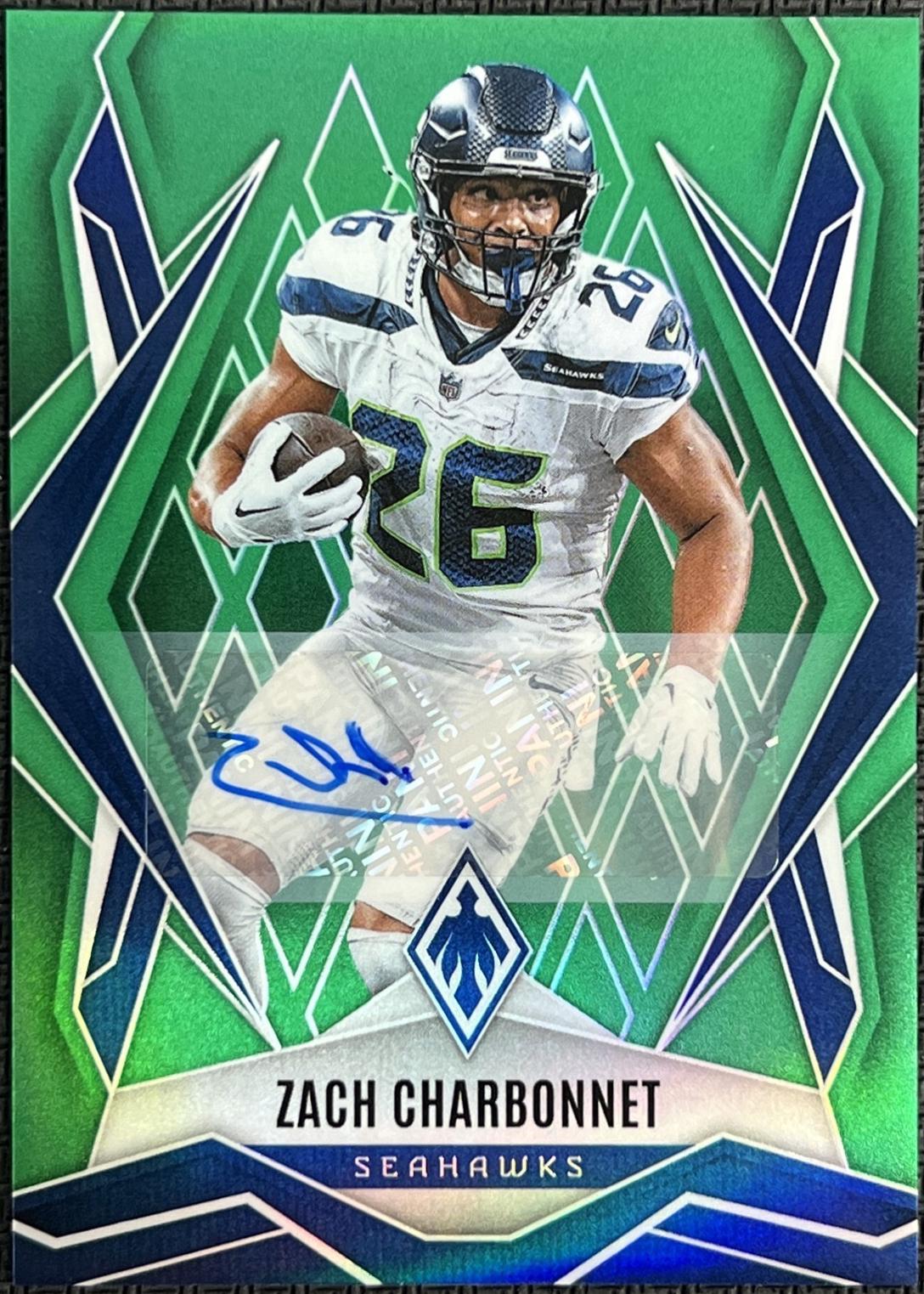 Zach Charbonnet [Green Autograph] #109