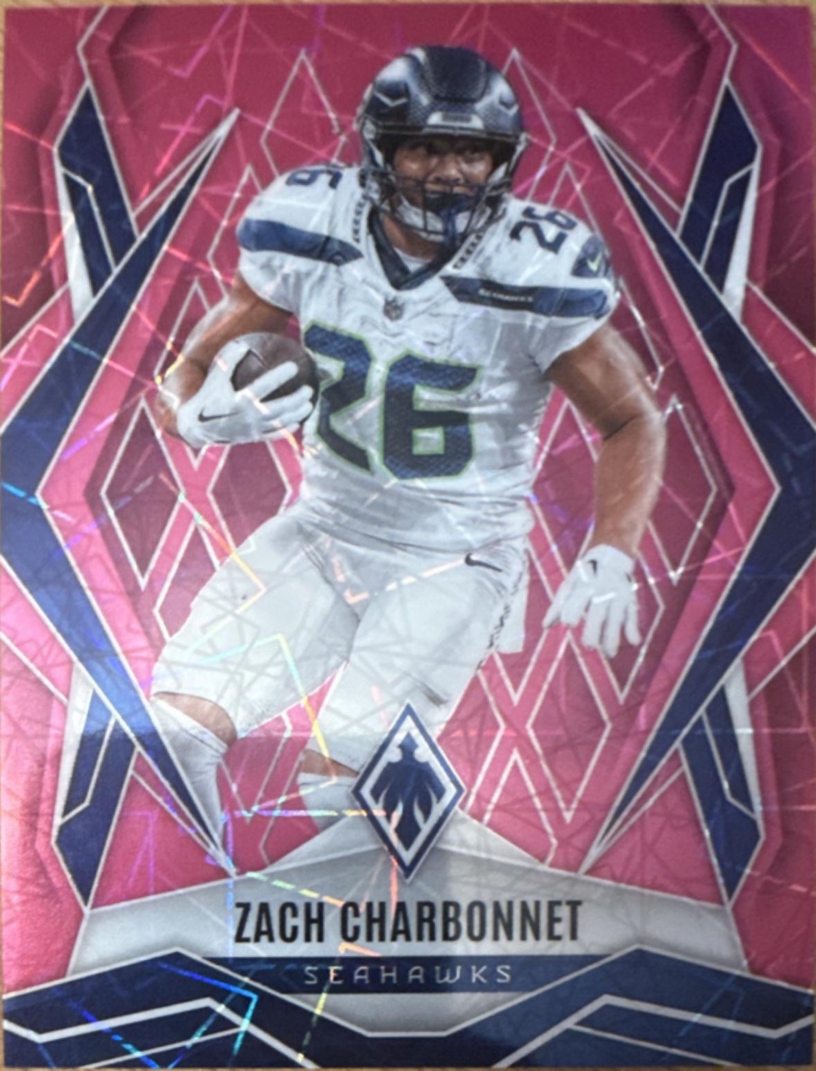 Zach Charbonnet [Pink Lazer] #109