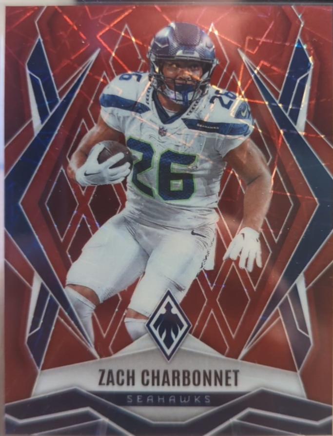 Zach Charbonnet [Red Lazer] #109