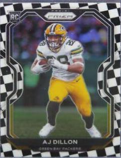 AJ Dillon [Black and White Checker] #364