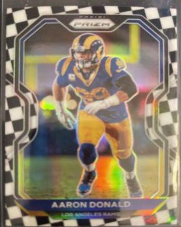 Aaron Donald [Black and White Checker] #277