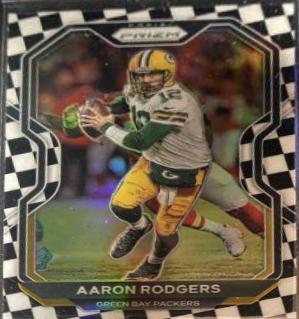 Aaron Rodgers [Black and White Checker] #206