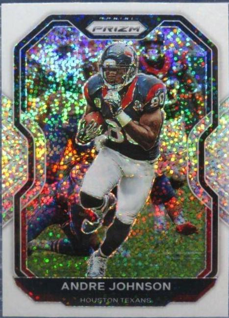 Andre Johnson [White Sparkle] #82