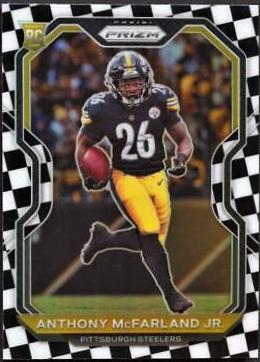 Anthony McFarland Jr. [Black and White Checker] #393