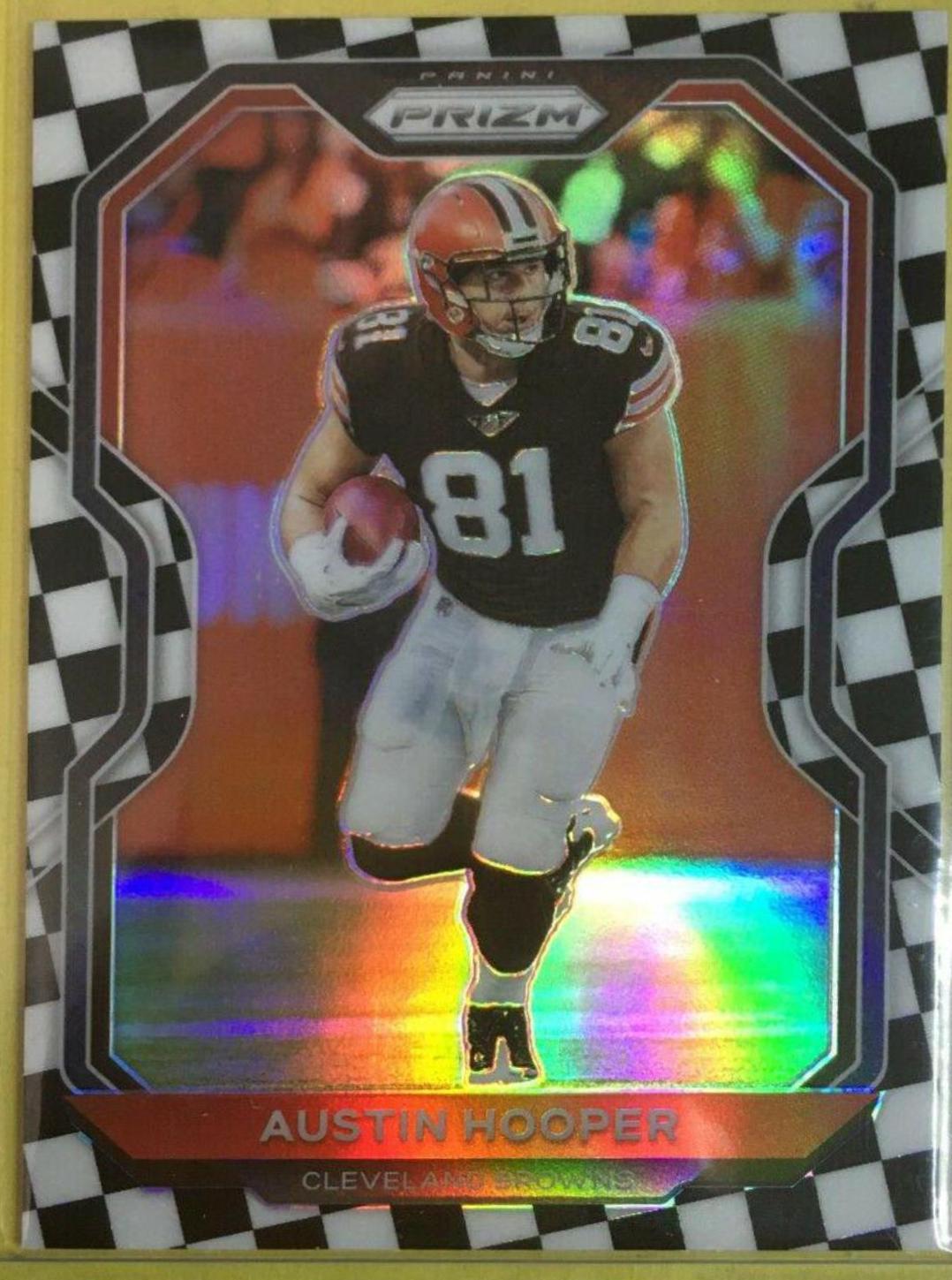 Austin Hooper [Black and White Checker] #60