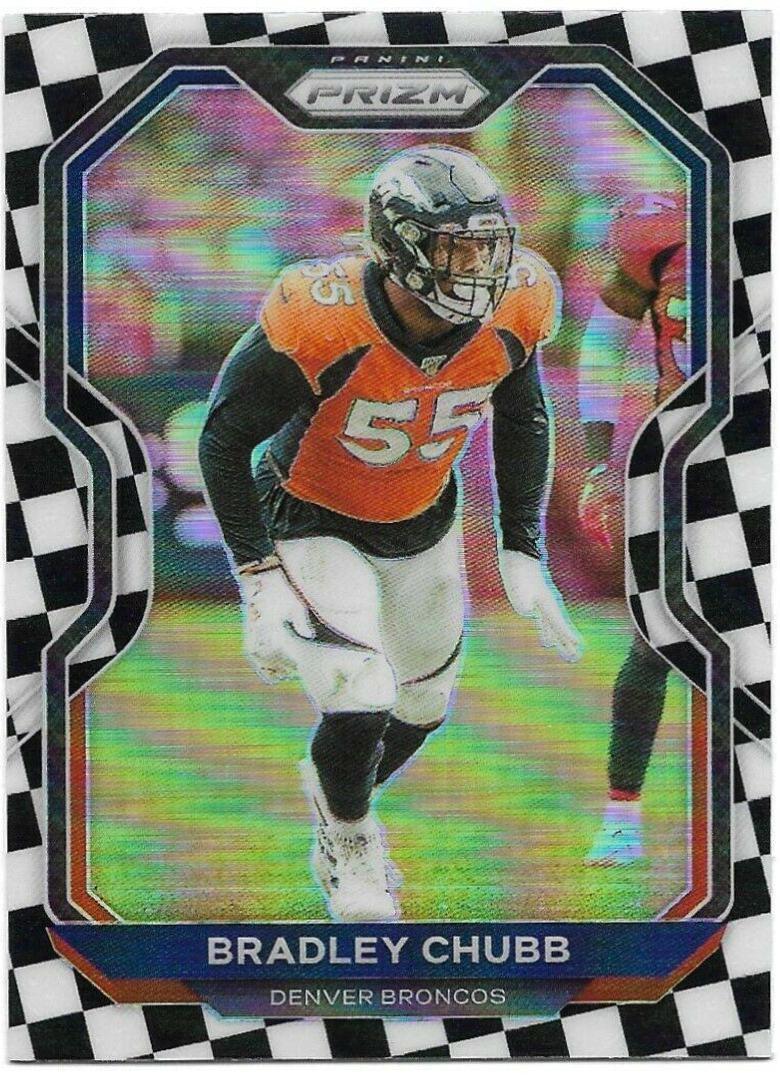 Bradley Chubb [Black and White Checker] #116