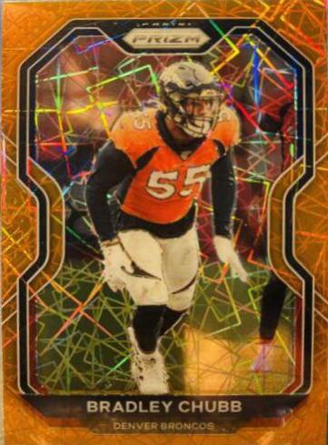 Bradley Chubb [Orange Lazer] #116