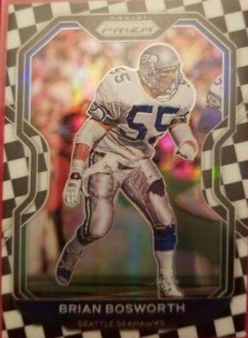 Brian Bosworth [Black and White Checker] #299