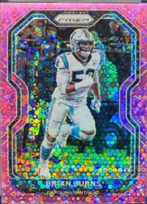 Brian Burns [No Huddle Pink] #240