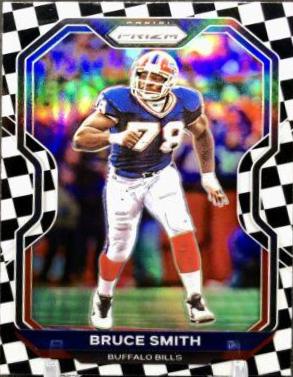 Bruce Smith [Black and White Checker] #9