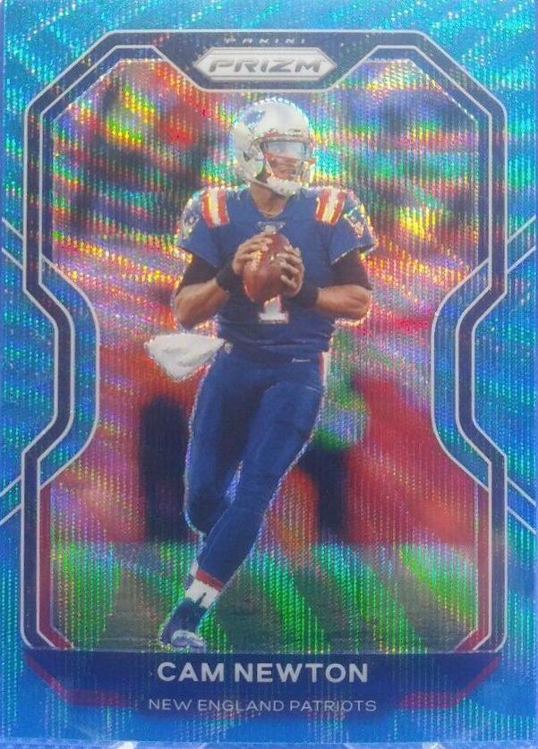 Cam Newton [Blue Wave] #19