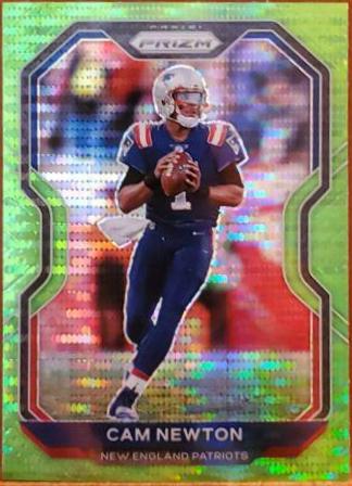 Cam Newton [Neon Green Pulsar] #19