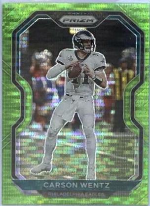 Carson Wentz [Neon Green Pulsar] #169
