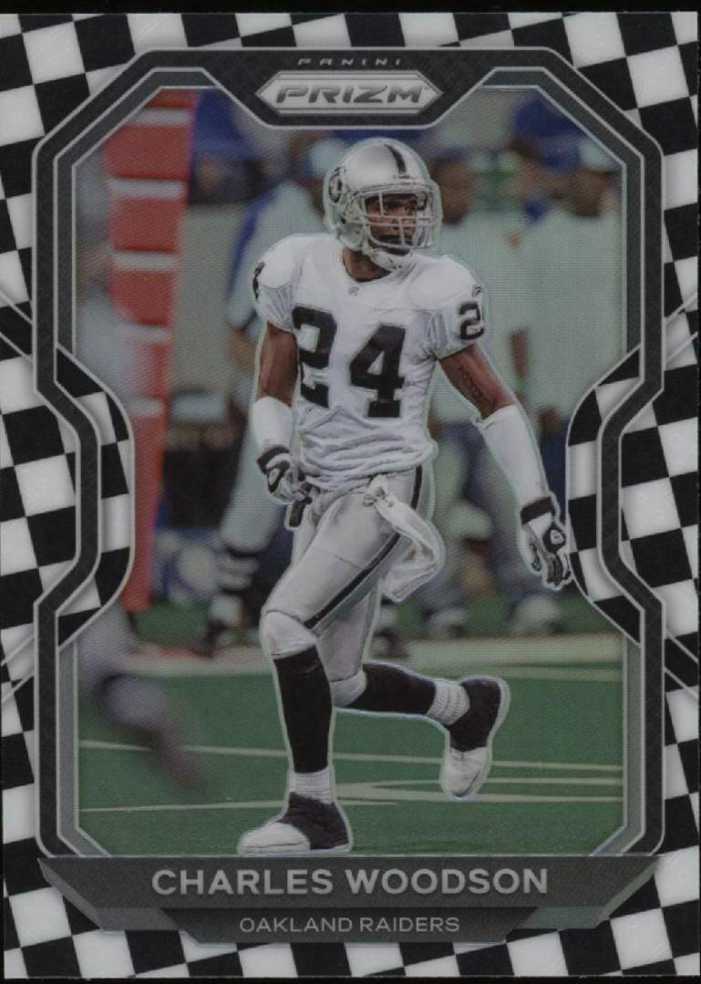 Charles Woodson [Black and White Checker] #138