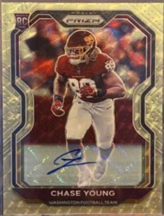 Chase Young [Autograph Gold Vinyl] #383
