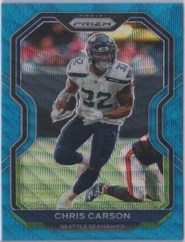 Chris Carson [Blue Wave] #295