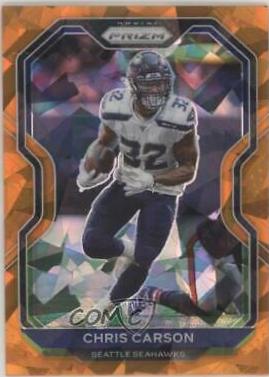 Chris Carson [Orange Ice] #295