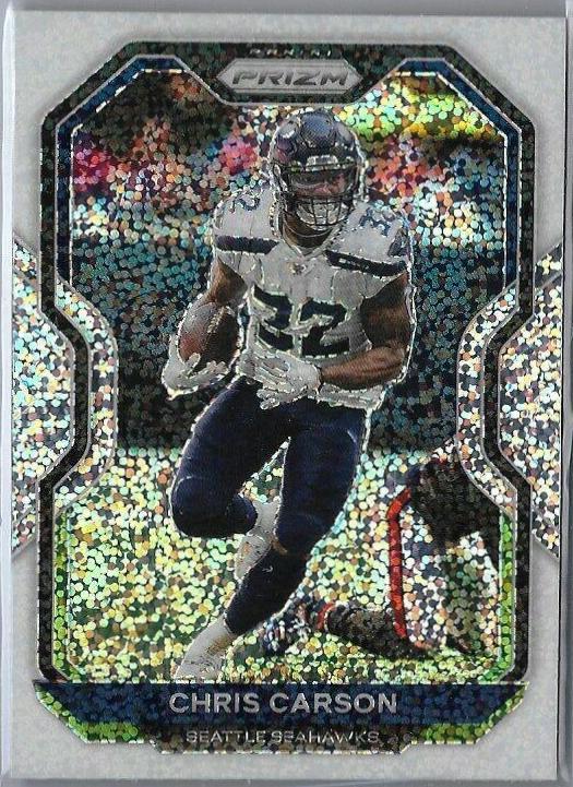 Chris Carson [White Sparkle] #295