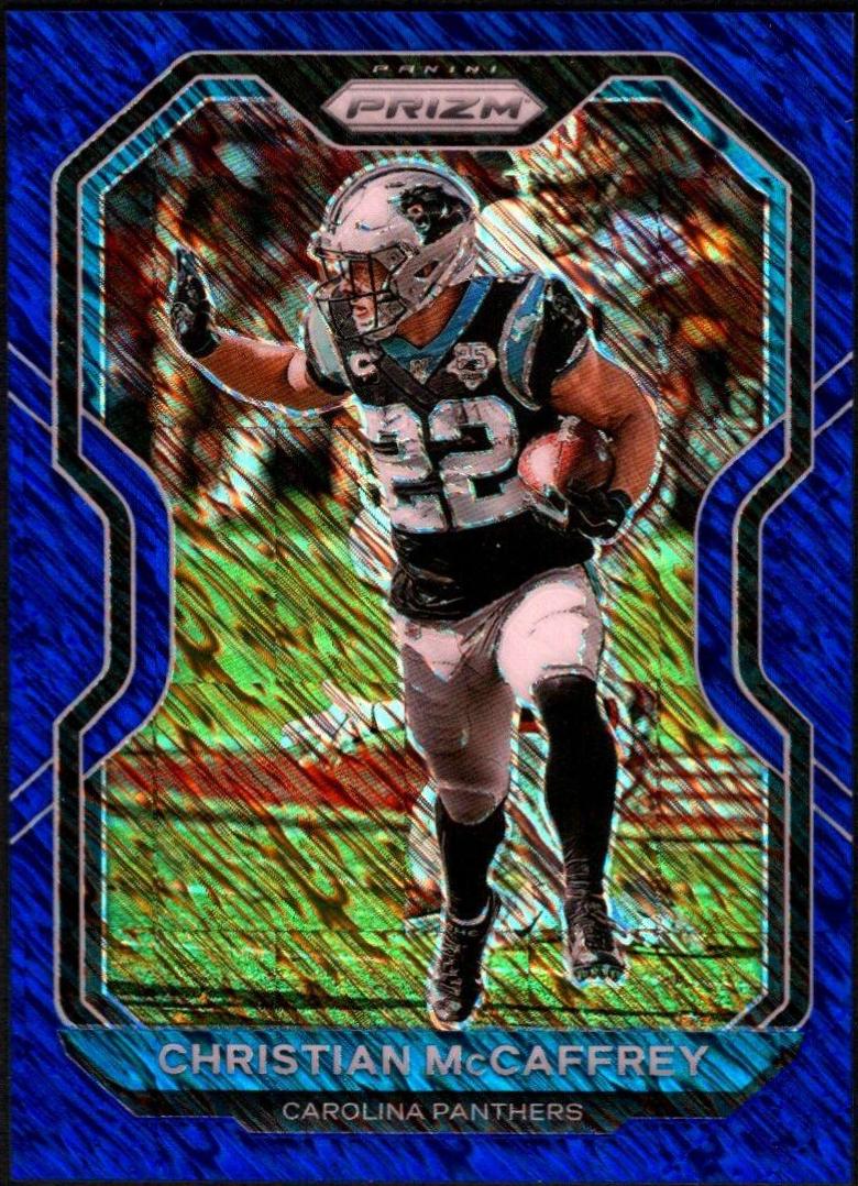 Christian McCaffrey [Blue Shimmer] #237