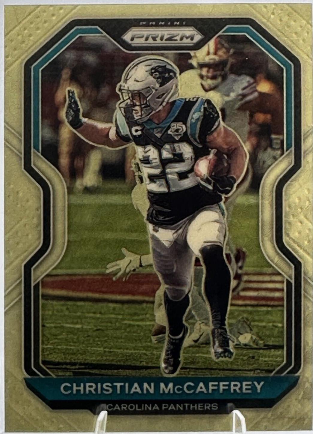 Christian McCaffrey [Gold Vinyl] #237