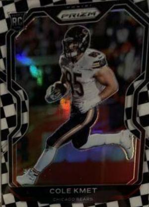 Cole Kmet [Black and White Checker] #305