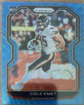 Cole Kmet [Blue Wave] #305