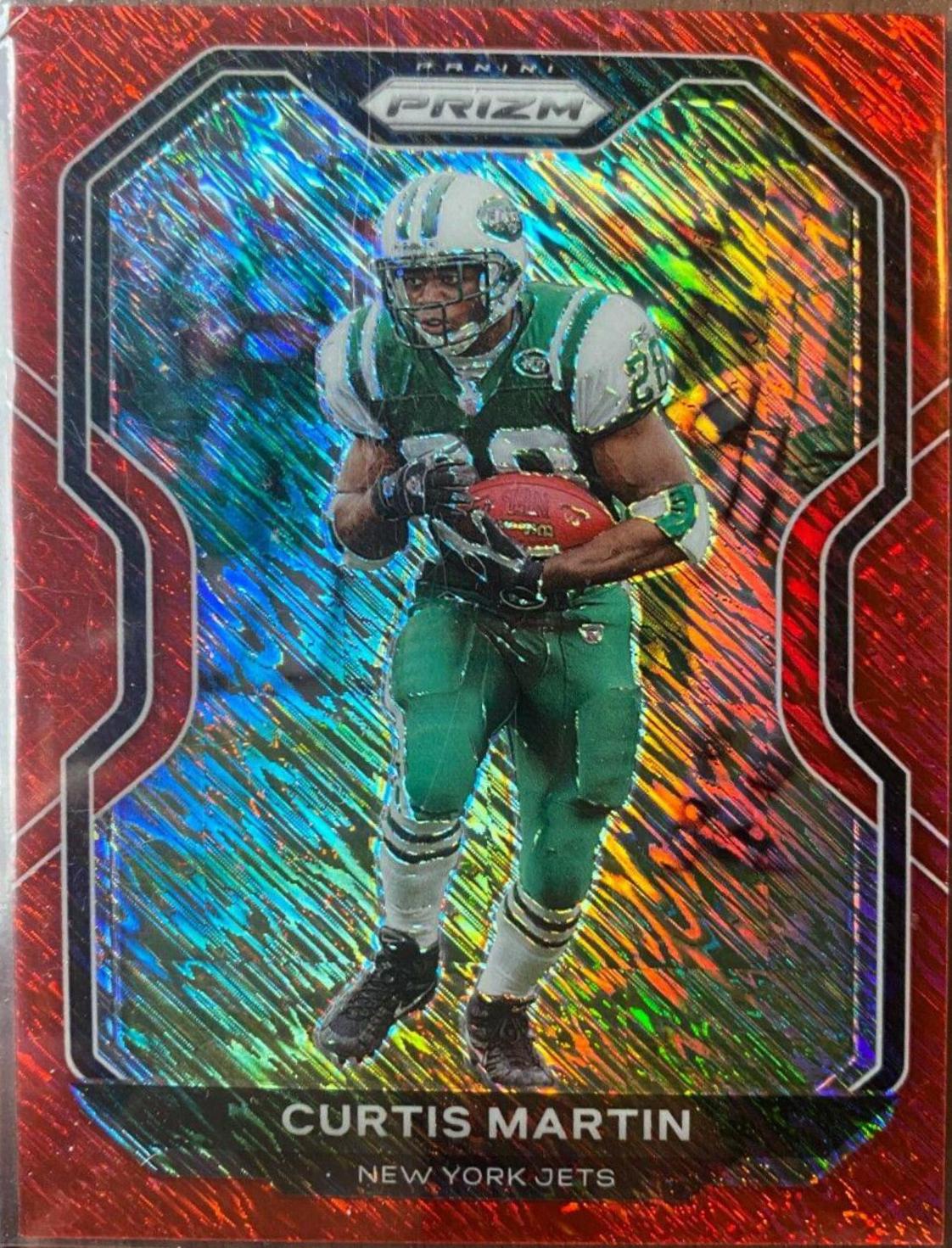Curtis Martin [Red Shimmer] #35