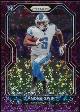 D'Andre Swift [No Huddle Purple] #358