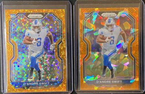 D'Andre Swift [Orange Ice] #358