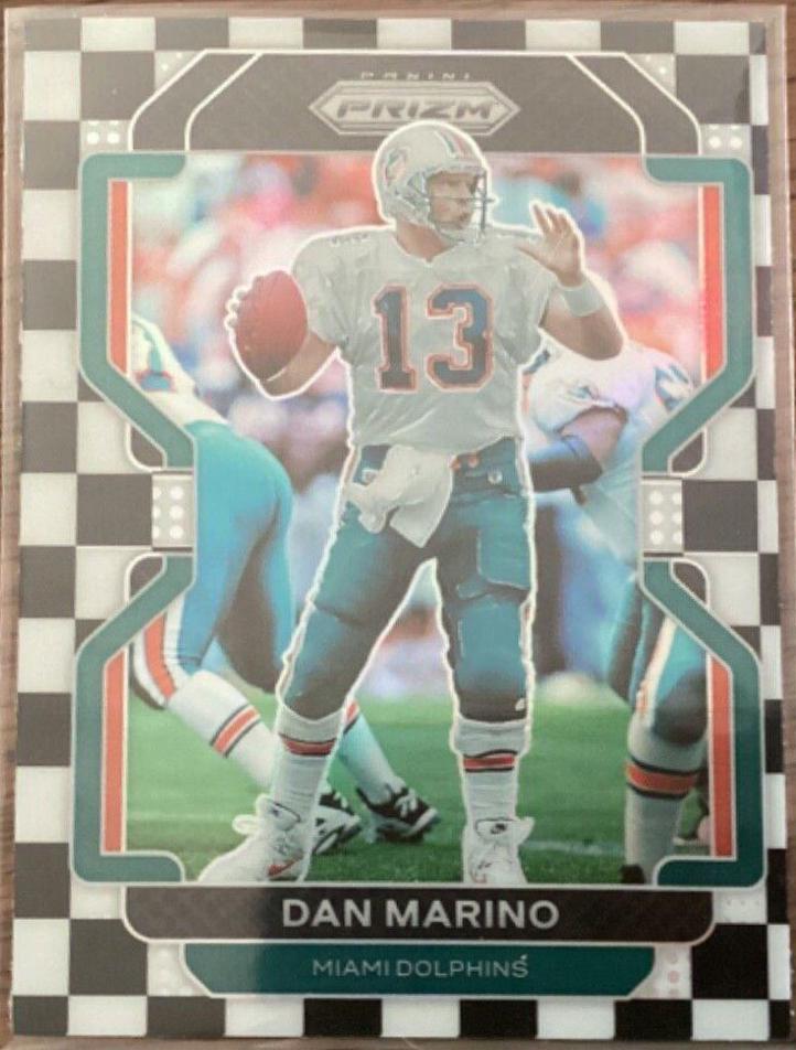 Dan Marino [Black and White Checker] #18
