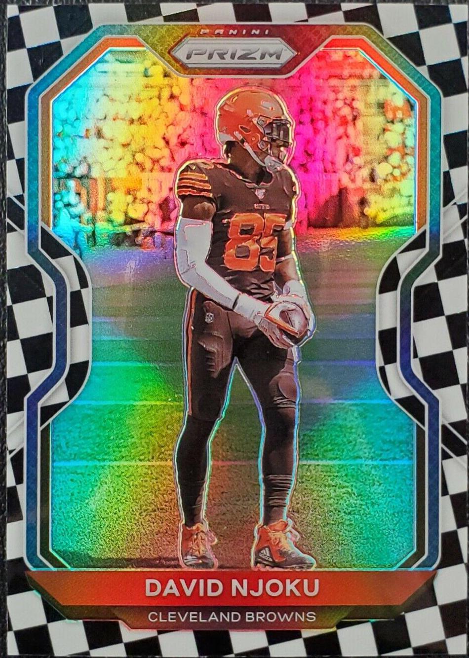 David Njoku [Black and White Checker] #61