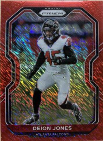 Deion Jones [Red Shimmer] #230