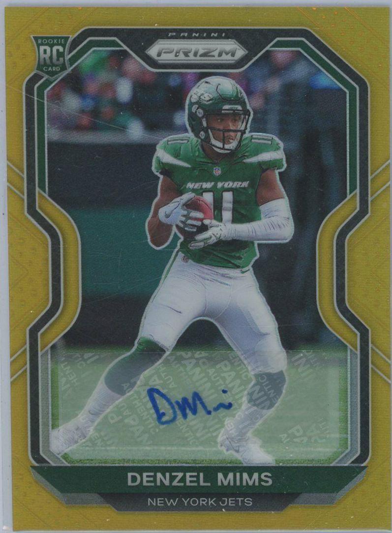 Denzel Mims [Autograph Gold] #355