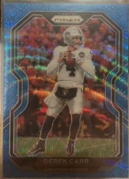 Derek Carr [Blue Wave] #132