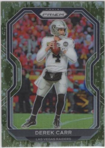 Derek Carr [Camo] #132
