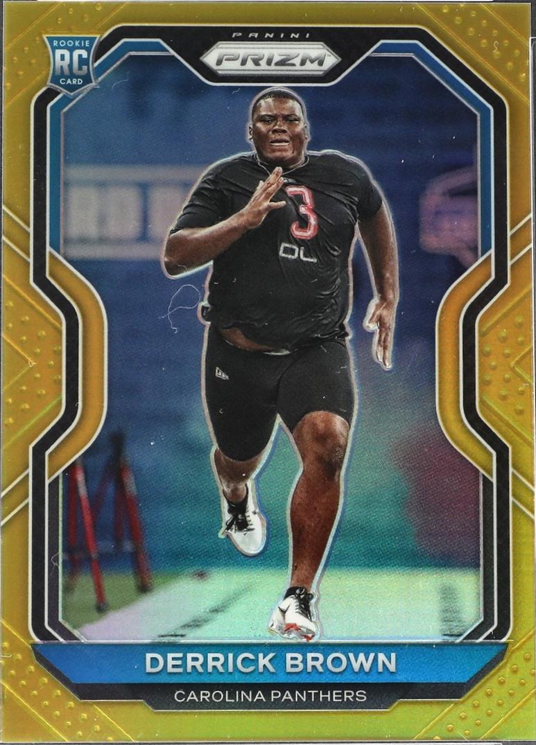 Derrick Brown [Autograph Gold] #365