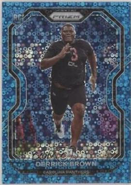 Derrick Brown [No Huddle Blue] #365