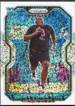 Derrick Brown [White Sparkle] #365