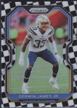 Derwin James Jr. [Black and White Checker] #144