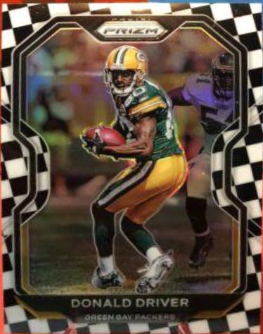 Donald Driver [Black and White Checker] #214