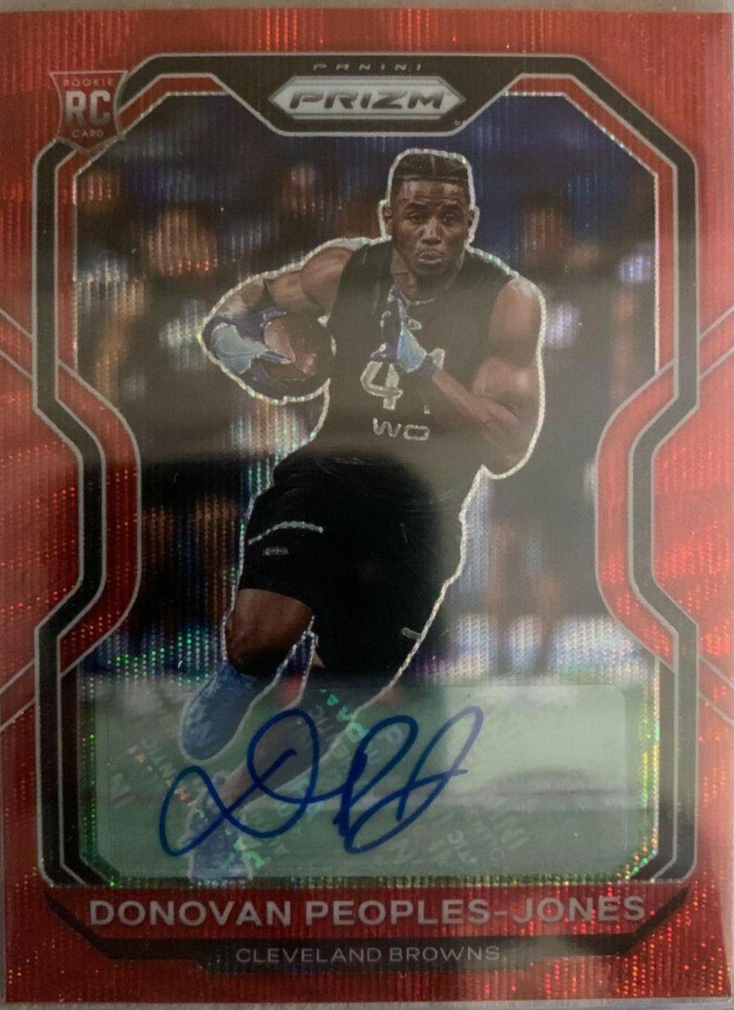 Donovan Peoples Jones [Red Wave] #319