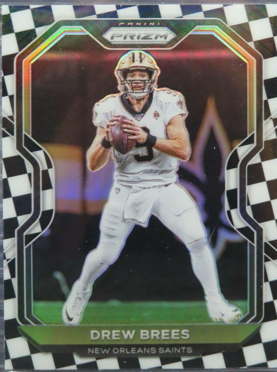Drew Brees [Black and White Checker] #243