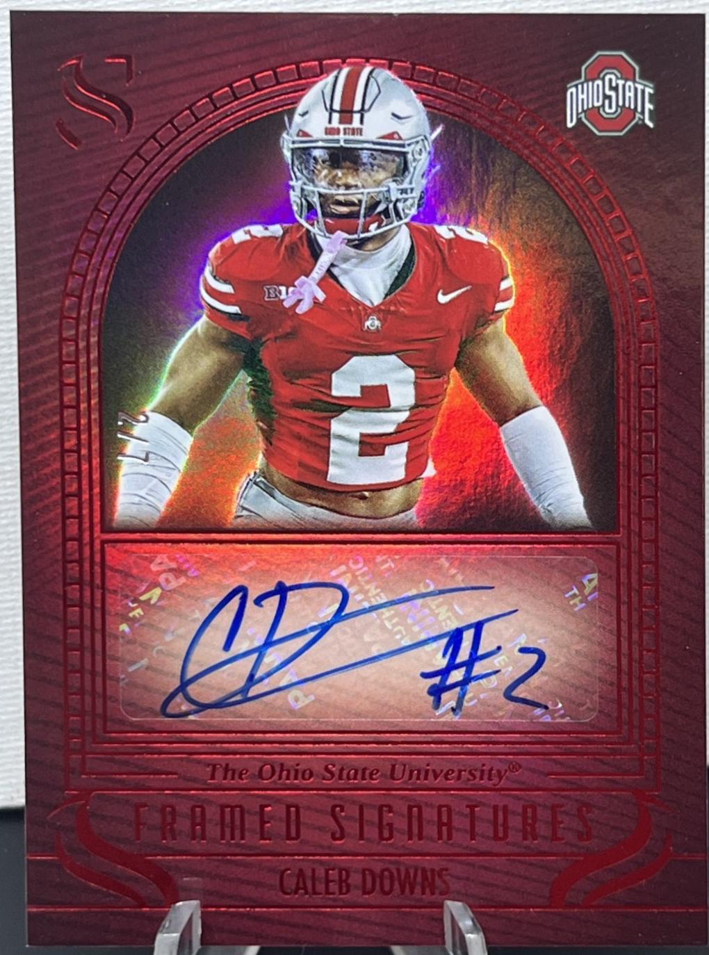 Caleb Downs [Red] #7