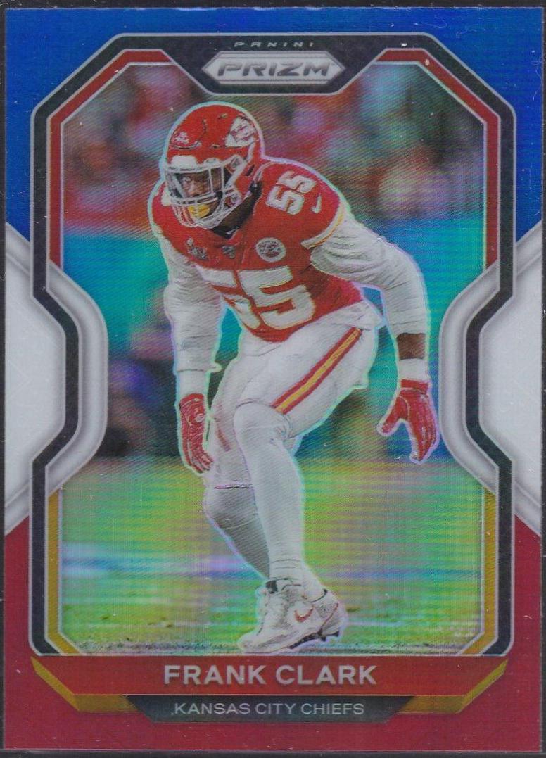 Frank Clark [Red White and Blue] #126