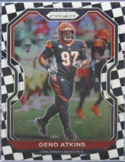 Geno Atkins [Black and White Checker] #51