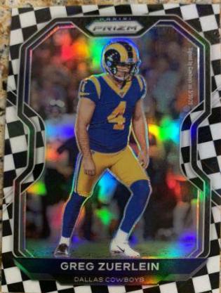 Greg Zuerlein [Black and White Checker] #279